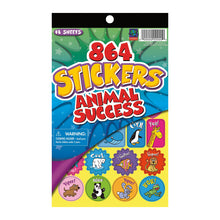Animal Success Sticker Book
