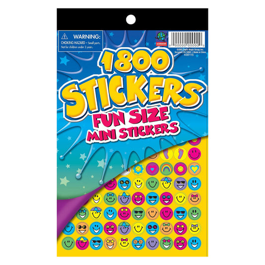 Multicolor Mini Sticker Book