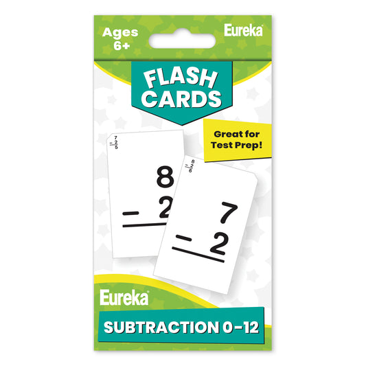 Subtraction Flash Cards