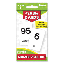 0 to 100 Numbers Flash Cards