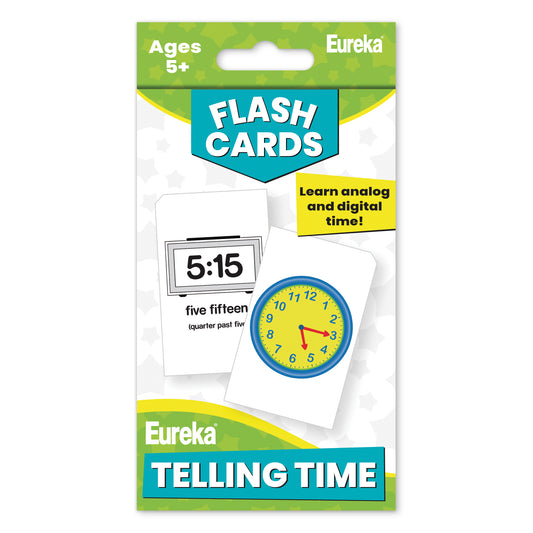 Telling Time Flash Cards