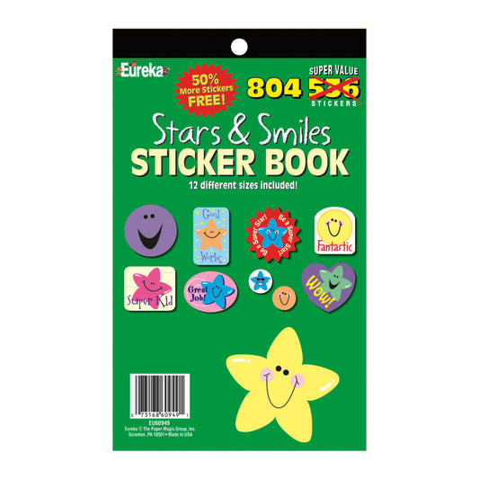 Stars and Smiles Sticker Book