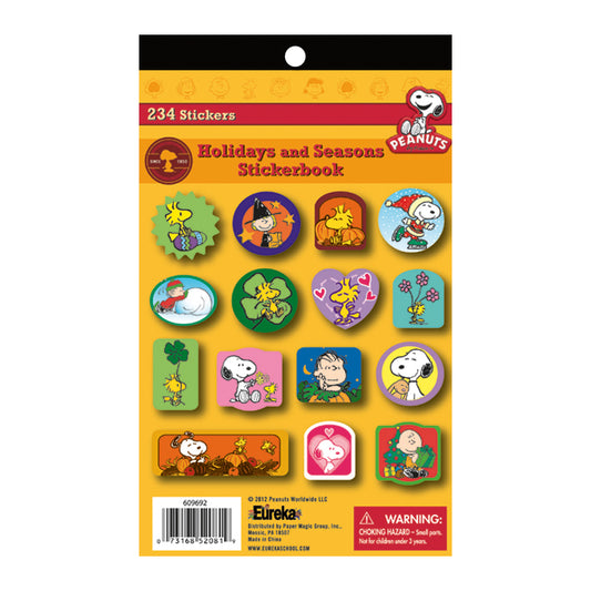 Peanuts Seasons and Holidays Sticker Book