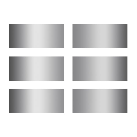 Scratch off Rectangle Stickers