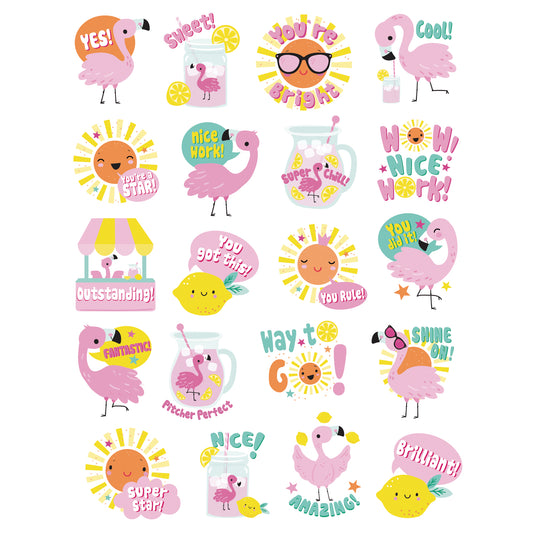 Flamingo Scented Stickers