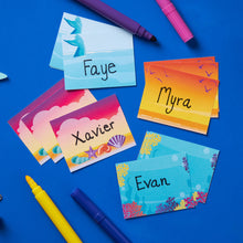 Seas The Day Name Tags