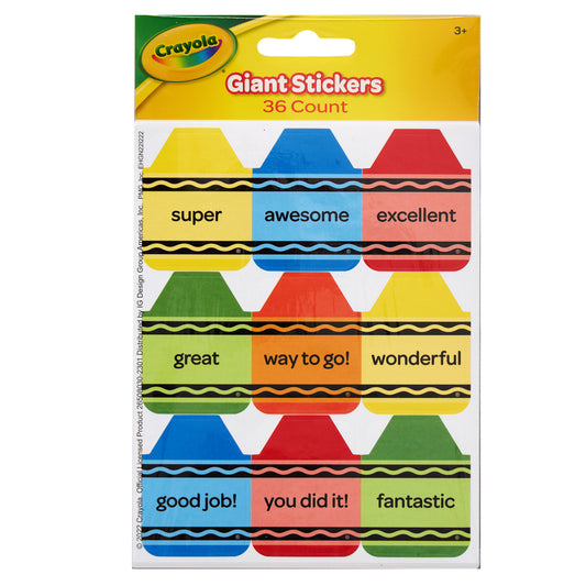 Crayola Crayons Stickers