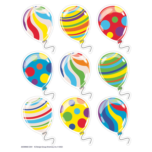 Celebration Balloons Stickers