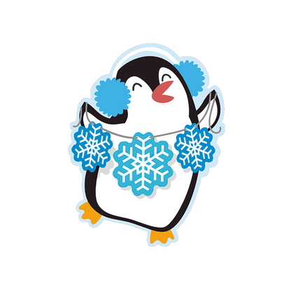 Winter Penguins Stickers