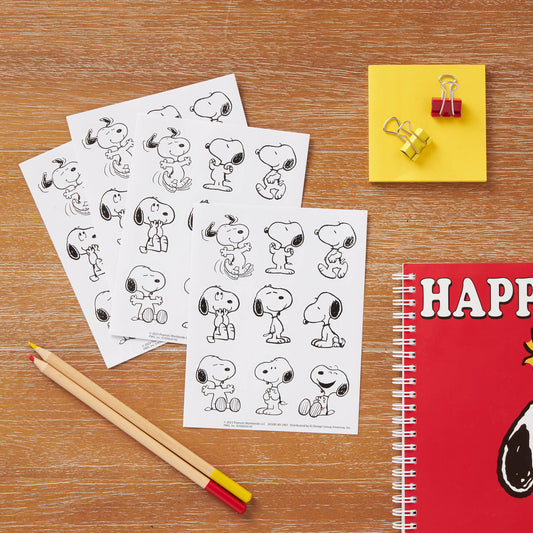 Peanuts Snoopy Die-Cut Stickers