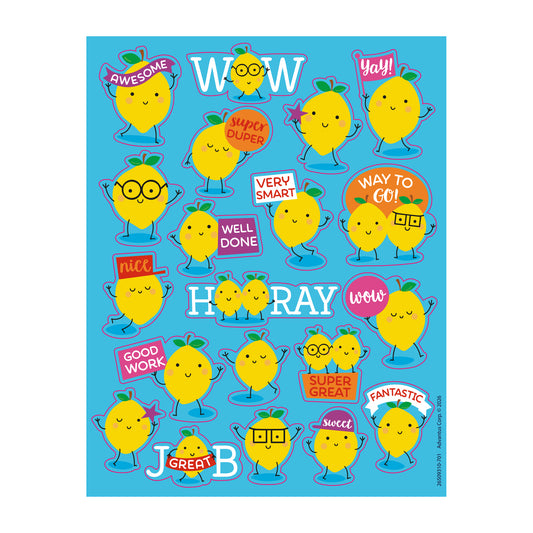 Lemon Scented Stickers