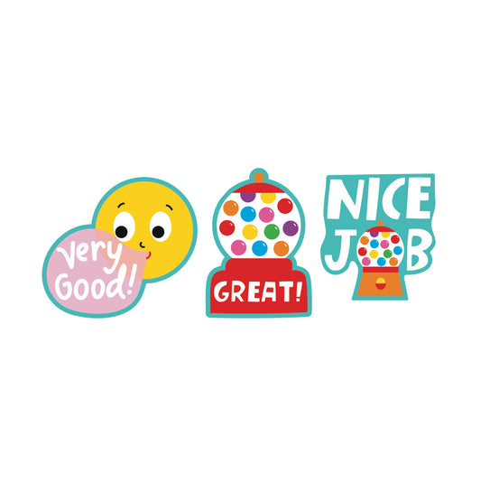 Bubble Gum Scented Stickers