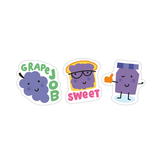 Grape Scented Stickers