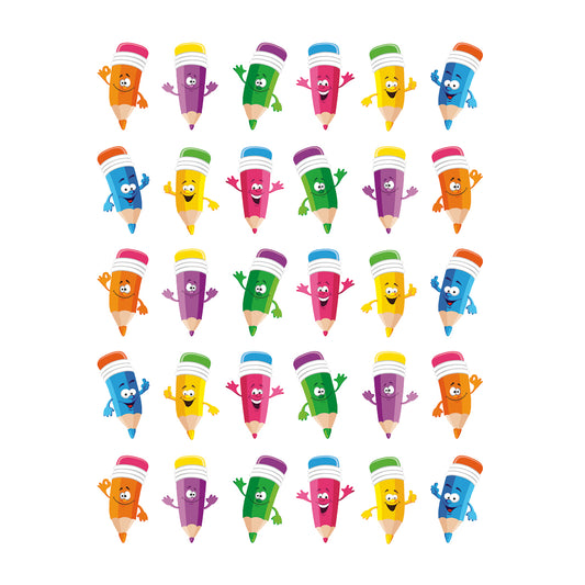 Smiley Faces Pencil Stickers