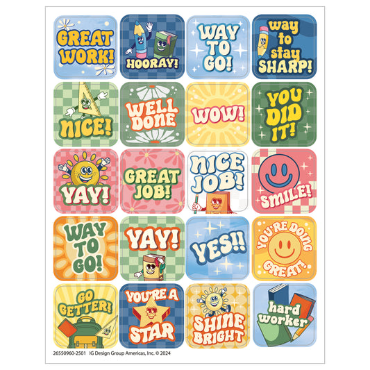 S'Cool Era Encouragement Stickers