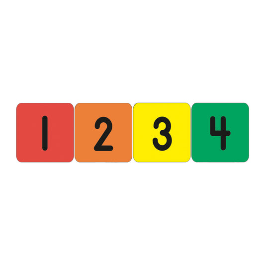 Numbers 1-20 Stickers