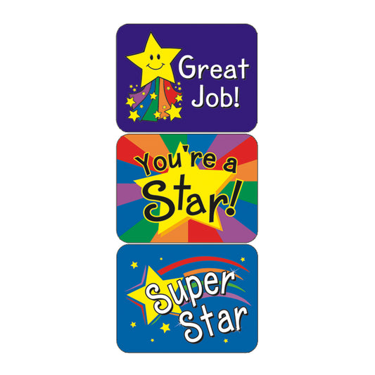 Stars Success Stickers