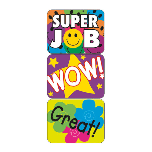 Super Job Success Stickers