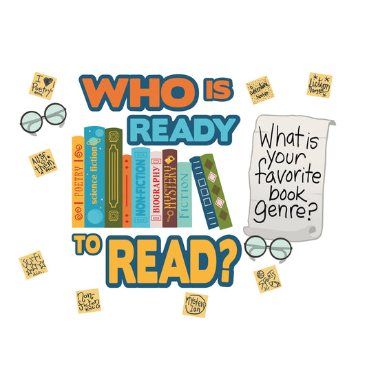 What Are We Reading Mini Bulletin Board Set