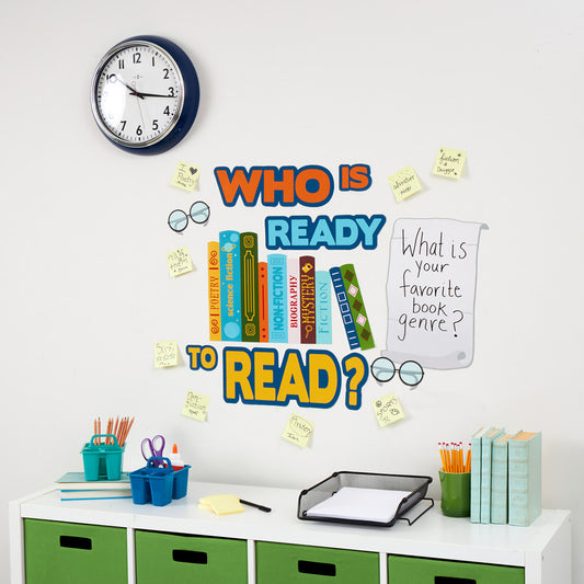 What Are We Reading Mini Bulletin Board Set