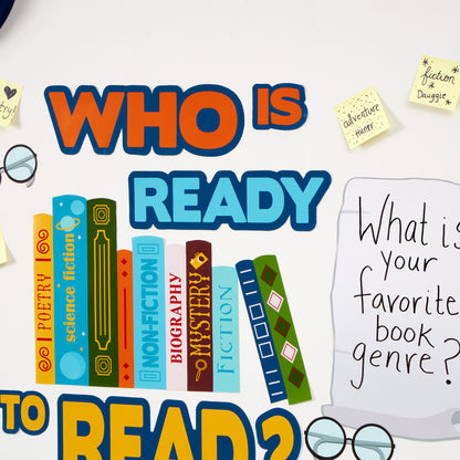 What Are We Reading Mini Bulletin Board Set