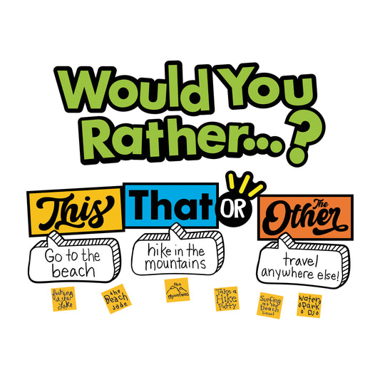 Would You Rather Mini Bulletin Board Set