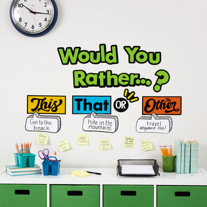 Would You Rather Mini Bulletin Board Set