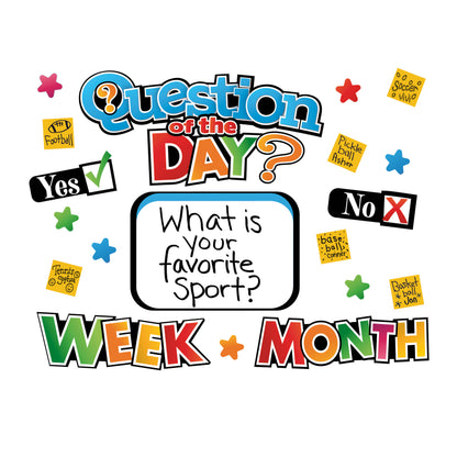 Question Of The Day Mini Bulletin Board Set