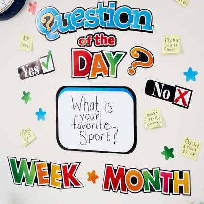 Question Of The Day Mini Bulletin Board Set