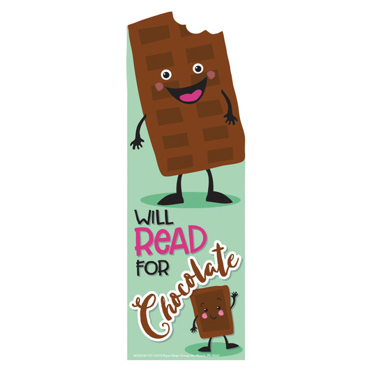 Chocolate Scented Bookmark