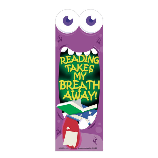 Read Takes Breath Scented Bookmark
