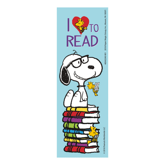 Peanuts Reading Bookmark