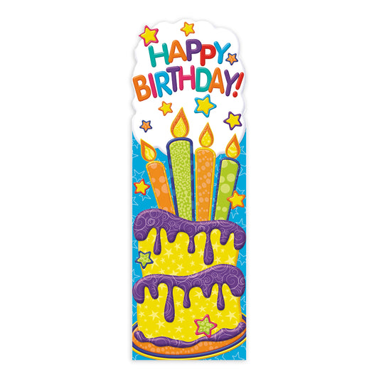 Color My World Happy Birthday Bookmark
