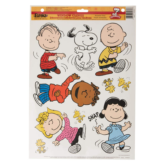 Peanuts Classic Characters Window Cling