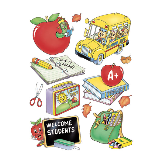 Welcome Students Window Cling