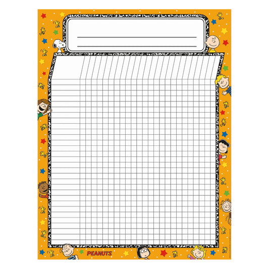 Peanuts Incentive Chart Poster