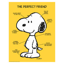 Peanuts Perfect Friend Poster