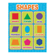 Color My World Shapes Chart