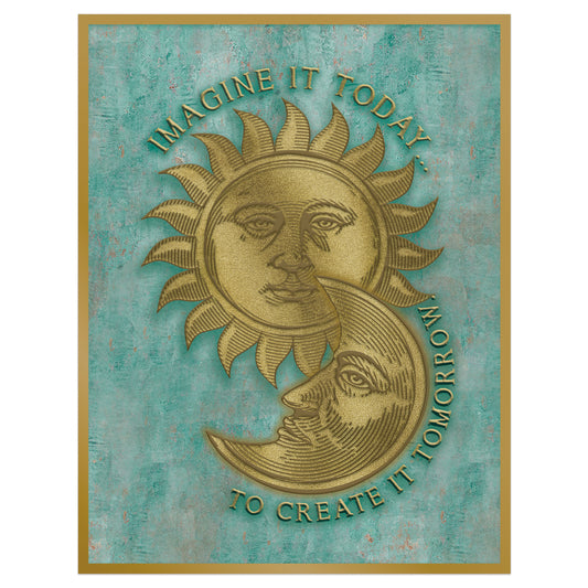 Curiosity  Garden  - Imagine It Today Poster