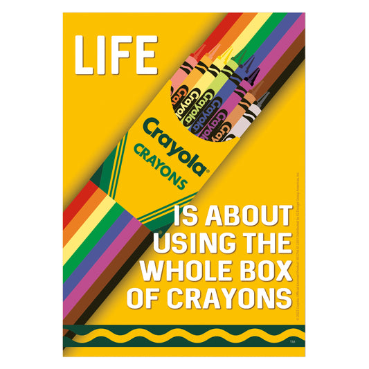 Crayola Whole Box Poster
