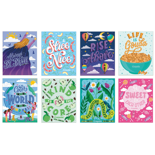 Crayola Colors of Kindness Mini Poster Set