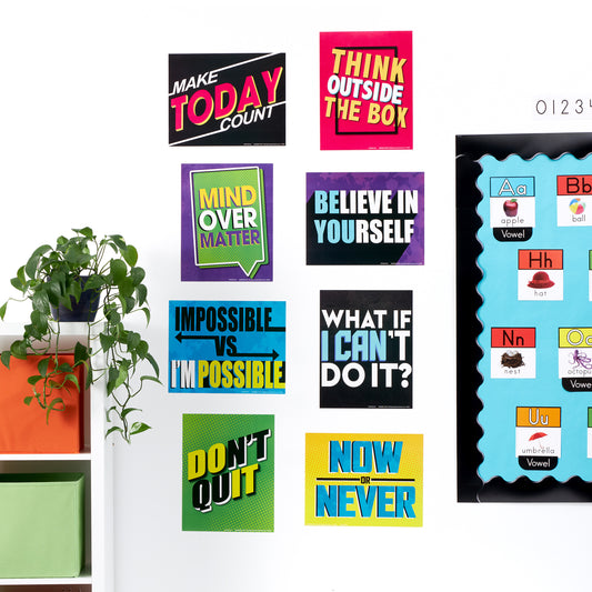 Motivational 1 Mini Poster Set