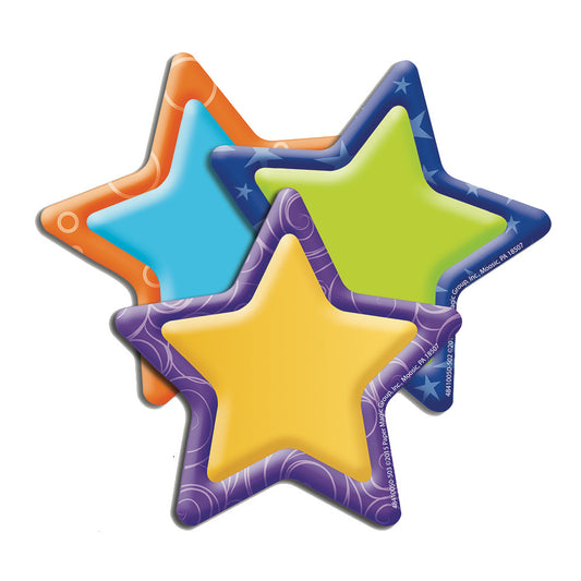 Color My World Star Assortment Paper Cut-Outs