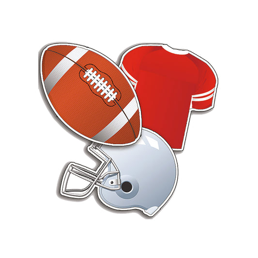 Football Paper Cut-Outs