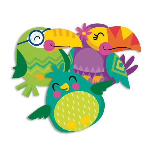 You Can Birds Assortment Paper Cut-Outs