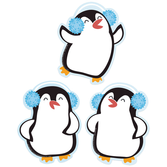 Winter Penguin Paper Cut-Outs
