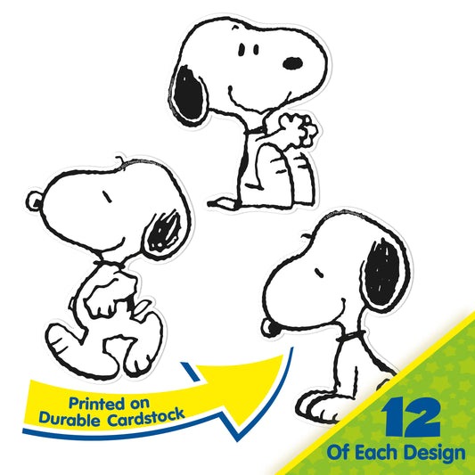 Peanuts Snoopy Assortment Paper Cut-Outs