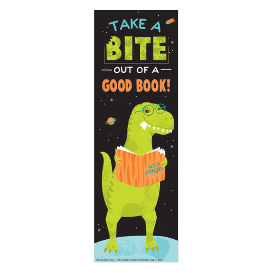 Dinosaur Take A Bite Bookmark