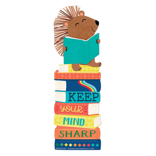 Hedge Hog Keep Mind Sharp Bookmark