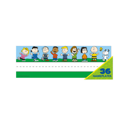 Peanuts Tented Nameplates